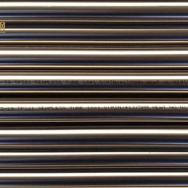 ASTM A213/ASME SA213 TP321 (1.4541) seamless tube 18*1.0MW*1375MM