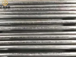 ASTM B163 Incoloy 825 (UNS N08825) Seamless Tube – 25.4 × 2.11 × 5555 mm, Bright Annealed Surface