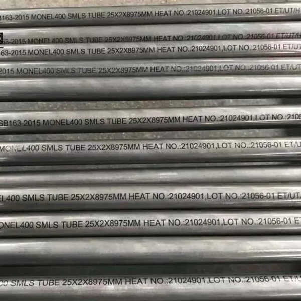 ASTM B163 Incoloy 825 (UNS N08825) Seamless Tube – 25.4 × 2.11 × 5555 mm, Bright Annealed Surface