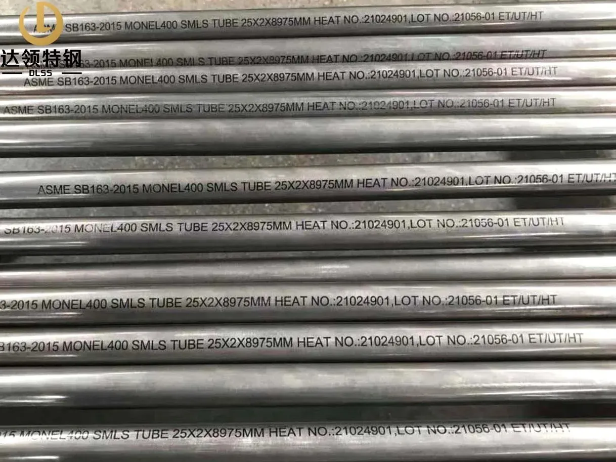 ASTM B163 Incoloy 825 (UNS N08825) Seamless Tube – 25.4 × 2.11 × 5555 mm, Bright Annealed Surface