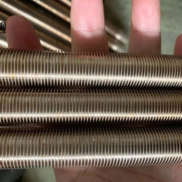 Copper Nickel ASTM B111 C70600(O61) Seamless Low Finned Tube for Oil Cooler Pipe