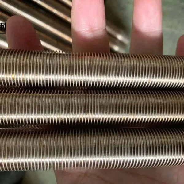 Copper Nickel ASTM B111 C70600(O61) Seamless Low Finned Tube for Oil Cooler Pipe