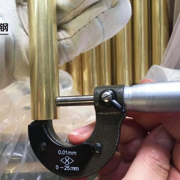 ASTM B111 C44300 (O61) Admiralty Brass Seamless Tube – 19.05 × 1.65 × 6100mm