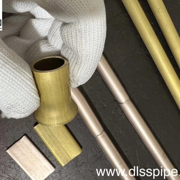Aluminum Brass C68700 (O61) ASTM B111 Seamless Tube 19 × 1.6mm × 3000mm with 100% Eddy Current Testing for Condenser Applications.
