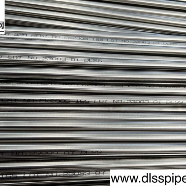 ASTM A789 S32750 Super Duplex Steel Seamless Tube 19*2.4MW Bright Annealed Type