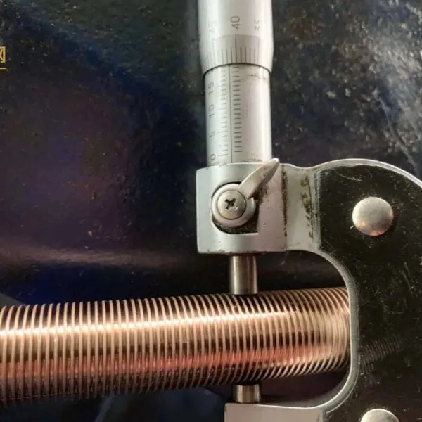 Copper Nickel ASTM B111 C70600(O61) Seamless Low Finned Tube for Oil Cooler Pipe