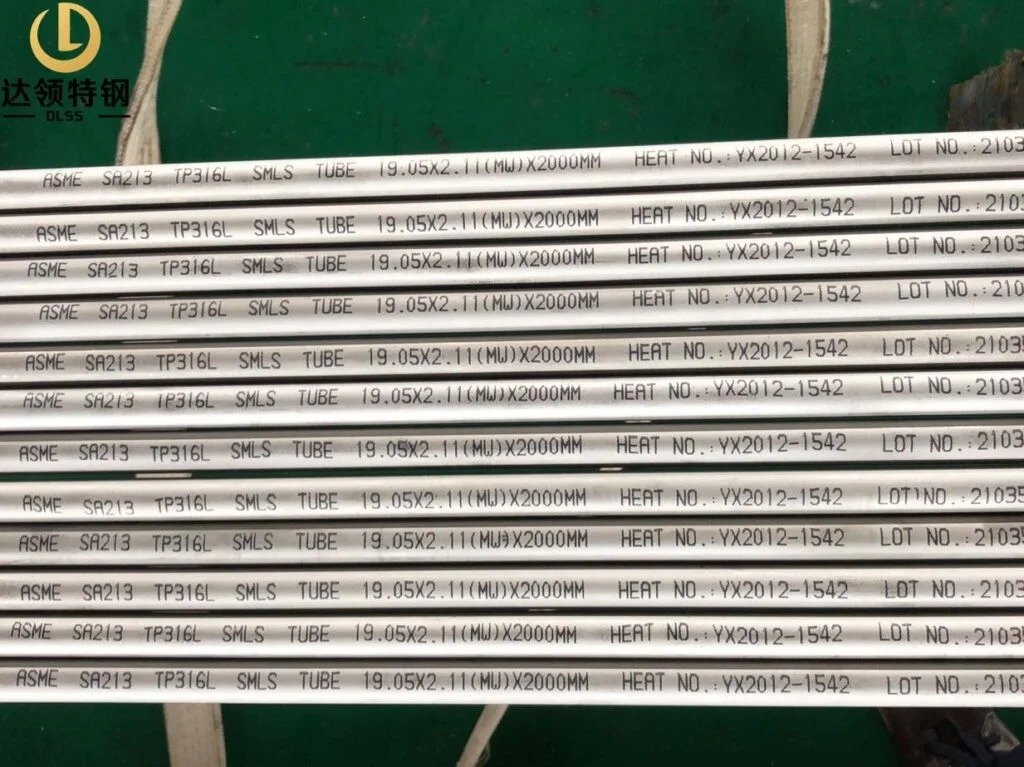 ASME SA213 TP316L Seamless Tube