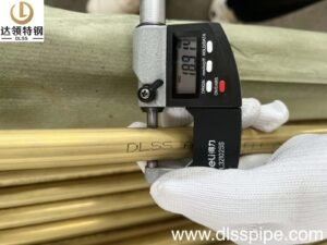 Aluminum Brass C68700 (O61) ASTM B111 Seamless Tube for Condenser – 19×1.6×3000 mm with 100% Eddy Current Testing